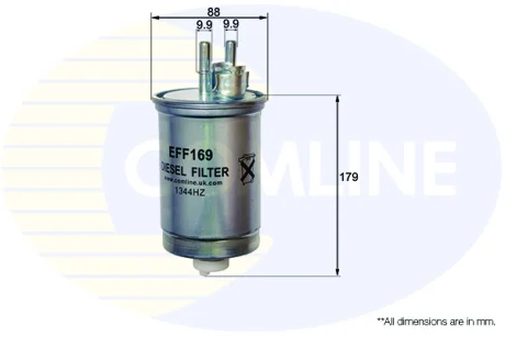 Comline - Фільтр палива (аналогWF8326/KL483) COMLINE EFF169