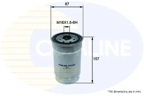 Автозапчасть COMLINE EFF222
