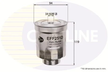 Comline - Фільтр палива COMLINE EFF251D