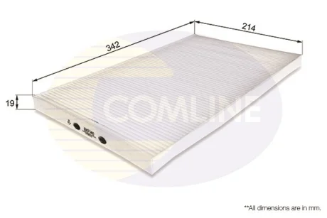 Comline - Фільтр салону (аналогWP6872/LA58) COMLINE EKF140