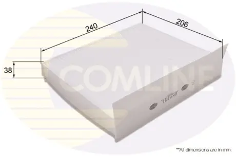 Автозапчасть COMLINE EKF161