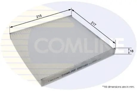 Автозапчасть COMLINE EKF189