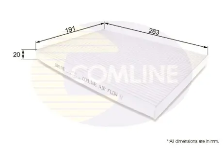 Автозапчасть COMLINE EKF191