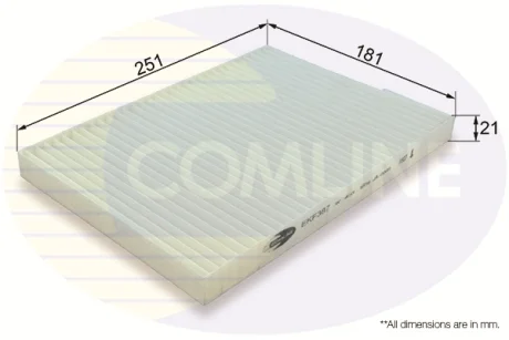 Comline Фільтр салону COMLINE EKF387