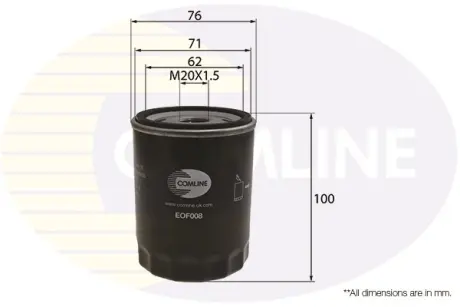 Автозапчасть COMLINE EOF008