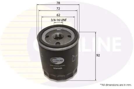Автозапчасть COMLINE EOF023