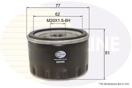 Автозапчасть COMLINE EOF025