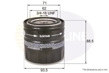 Автозапчасть COMLINE EOF046