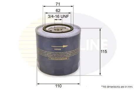 Автозапчасть COMLINE EOF052