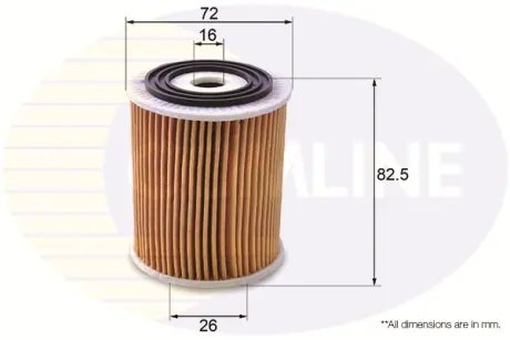 Автозапчасть COMLINE EOF167