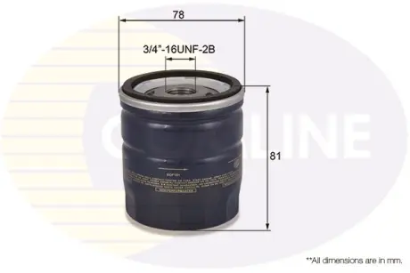 Автозапчасть COMLINE EOF181