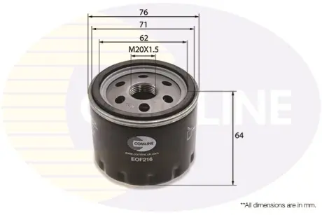 Автозапчасть COMLINE EOF216