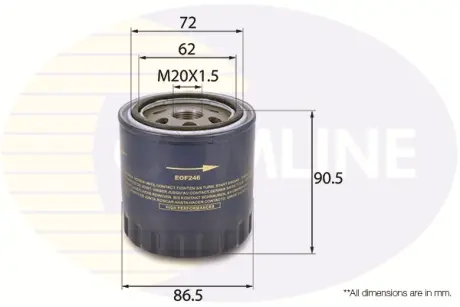 Автозапчасть COMLINE EOF246