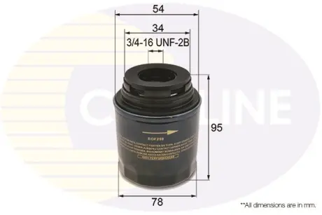 Автозапчасть COMLINE EOF250