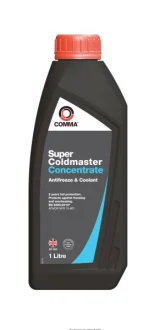 Рідина охолоджувальна, антифриз, концентрат, Super Coldmastrer Concentrate, 1L COMMA SUPERCOLDMANTIFR1L