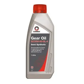 Трасмісійне масло GEAR OIL SX75W-90 GL4 1л (12шт/уп) COMMA SXGL41L