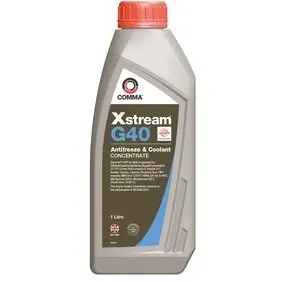 Концентрат антифризу (тип охолоджувача G12++/G40) (1L, 1:1=-36°C), Si-OAT, фіолетовий, включає: моно-етиленгліколь COMMA XSG401L