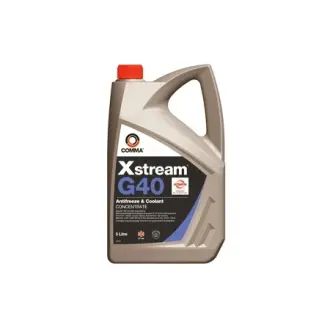Концентрат антифризу (тип охолоджувача G12++/G40) (5L, 1:1=-36°C), Si-OAT, фіолетовий, включає: моно-етиленгліколь COMMA XSG405L