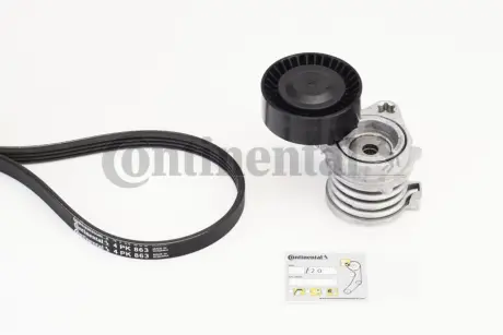 Ремінь полікліновий CONTITECH 4PK863K1