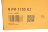 Ремінь полікліновий CONTITECH 6PK1130K3 (фото 4)