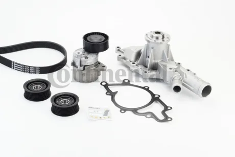 Комплект ремня ГРМ + помпа CONTITECH 6PK2260WP2