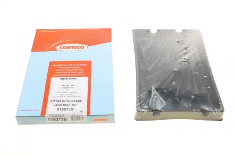 Bolt Kit, cylinder head. Комплект болтів, головка циліндрів CORTECO 016273B