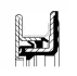 Сальник диференціала 123х146,3х19 PTFE (Corteco) CORTECO 19035533B (фото 1)