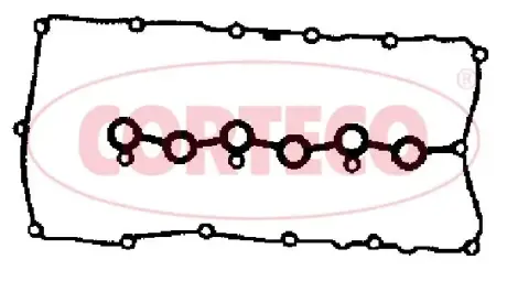 Прокладка клапанної кришки VW Touareg 3.6 (11-18), Passat 3.6 (08-)/Audi/Skoda Superb (08-15) Corteco CORTECO 440464P
