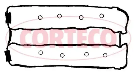 OPEL прокладка клап.кришки 2.5 V6 94- CORTECO 440474P