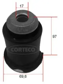 Подвеска, рычаг независимой подвески колеса CORTECO 80001164