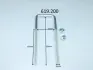 Скоба кріплення ресори 200мм M12 NISSAN NAVARA. PICK UP 2.4-3.2D 01.86- CS GERMANY 99619200 (фото 1)