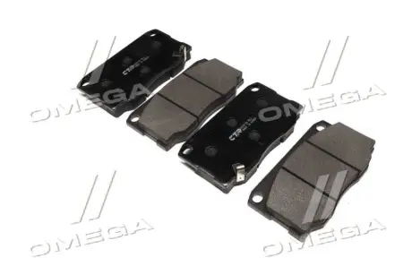 Колодки тормозные передние CTR GK0482