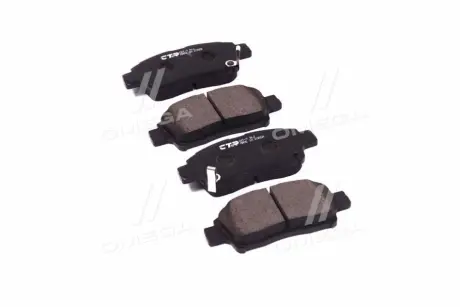 Колодки гальмівні передні CTR GK1021