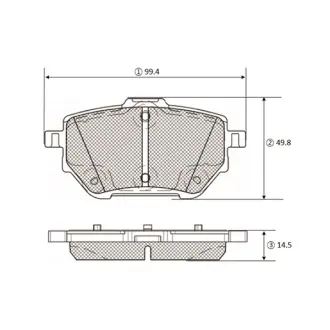 Колодки гальм Toyota Corolla 19- задн. OLD CKT-192 (вир-во) CTR GK1460