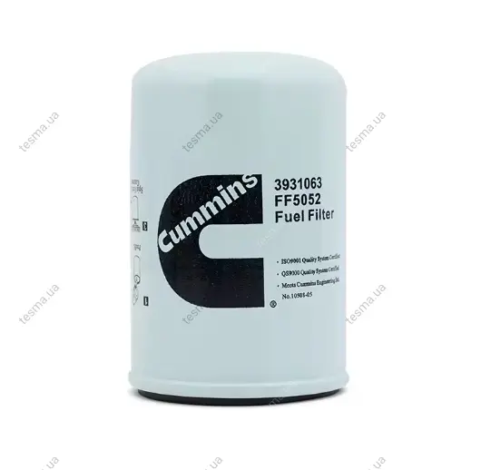 Фильтр топливный, накручиваемый. Фільтр паливний, накручуваний. Fuel filter, Spin-On CUMMINS 3931063 (фото 1)