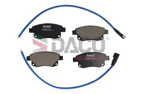 Колодки гальмівні дискові зад. DACO 322563