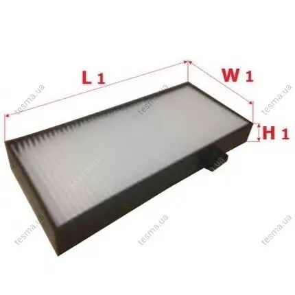 Cabin air filter. Фильтр воздушный салона DAEWOO/CHEVROLET/DOOSAN 47100119 (фото 1)