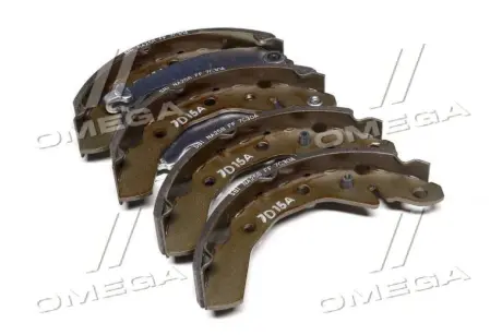 Колодка гальм. барабан. (вир-во GM) DAEWOO/CHEVROLET/DOOSAN 96268686