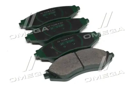 Колодка гальм. диск. (вир-во GM) DAEWOO/CHEVROLET/DOOSAN 96281937