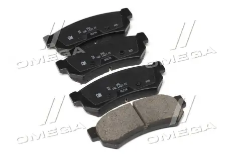 Колодка гальм. диск. (вир-во GM) DAEWOO/CHEVROLET/DOOSAN 96800089