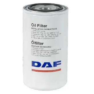Фильтр масляный, накручиваемый. Фільтр масляний, накручуваний. Oil filter, Spin-On DAF 1399494