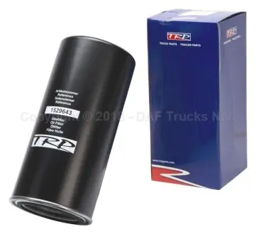 Oil filter, Spin-On. Фильтр масляный, накручиваемый DAF 1529643