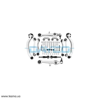 VW К-кт важелів+тяги стаб.+наконечн. передня вісь AUDI A4,A6 1.8-6.0,Passat 96- DAYCO KDSS100