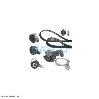 Водяной насос + комплект зубчатого ремня DAYCO KTBWP2502