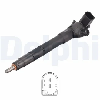 Електромагнітний CR інжектор VW CALIFORNIA T6 CAMPER, MULTIVAN T6, TRANSPORTER T6, TRANSPORTER T6 / CARAVELLE T6 2.0D 04.15-08.24 DELPHI 28543147