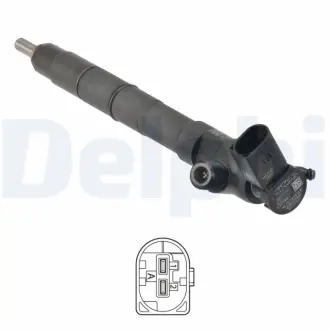Форсунка паливна Common Rail (Delphi) Audi A3 Seat Leon, Leon SC, Leon ST Skoda Octavia III VW Golf Alltrack VII, Golf Sportsvan, Golf VII 1.6D 11.12- DELPHI 28565330