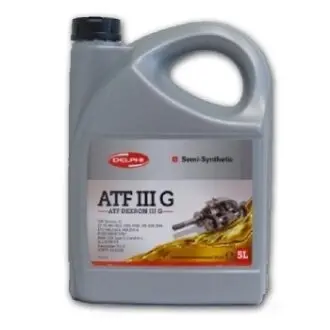 Олива трансмісійна ATF Dexron III-G (5L) (Dexron III-H/MB 236.2/Ford M2C166-H/M2C138-CJ) DELPHI 93892749