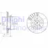 Тормозной диск DELPHI BG3424 (фото 1)