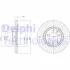 PEUGEOT гальмівний диск передн.407 04- DELPHI BG3835C (фото 1)