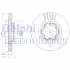 Тормозной диск DELPHI BG4106 (фото 1)